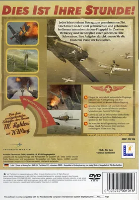 Secret Weapons over Normandy (Japan) box cover back